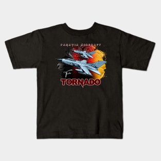 Panavia Tornado European Fighterjet Military Aircraft Kids T-Shirt